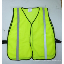 High Visibility Reflective Vest with Hook & Loop Closure and 1" Reflective Tape